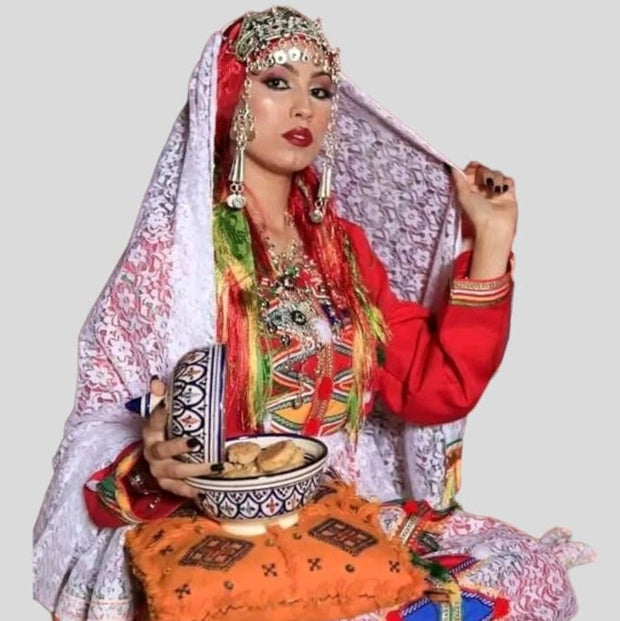 Robe amazighe, vêtements berbères complets