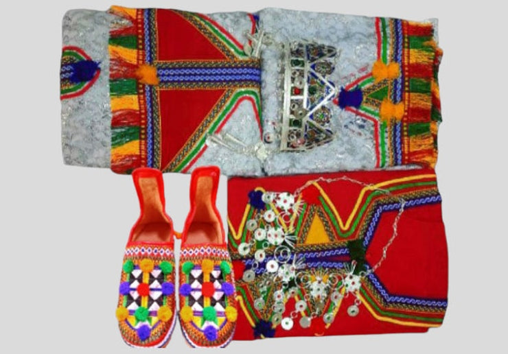 Robe amazighe, vêtements berbères complets