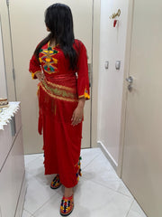 Ensemble traditionnel 3 pièces | Vêtements marocains amazighs