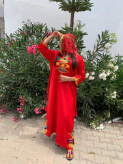 Ensemble traditionnel 3 pièces | Vêtements marocains amazighs