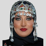 Tiare Art Nouveau / Art Déco / Style Acotar, bijou de tête amazigh, TAOUNZA berbère