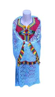 Ensemble traditionnel amazigh complet pour filles - Élégance marocaine inspirée du patrimoine